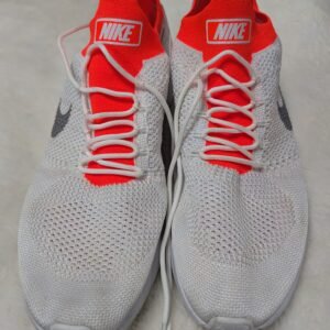 Nike Gray & Red Lightweight Running Sneakers